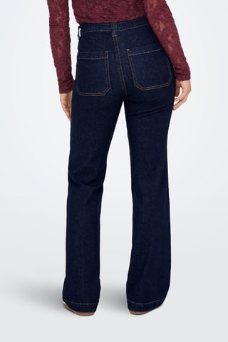 Jean flare - Bleu marine