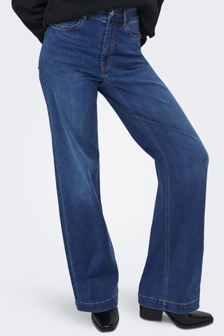 Jean wide legs - Bleu