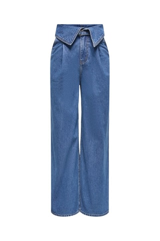 Jean wide legs - Bleu cobalt