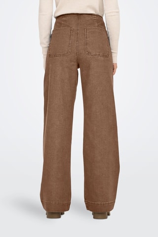 Jean wide legs - Marron