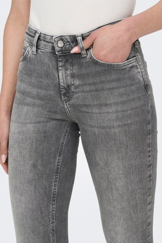 Jean taille haute - Gris