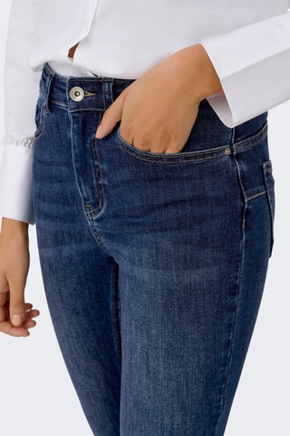 Jean skinny - Bleu électrique