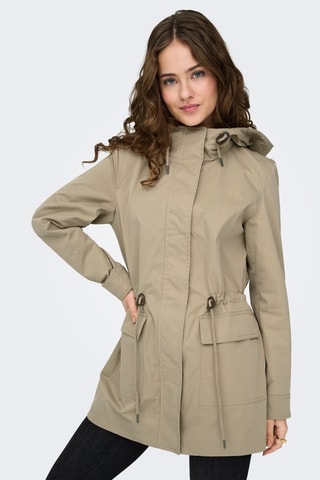 Parka à capuche - Beige