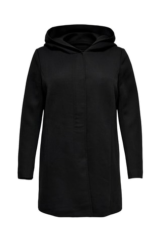 Manteau à capuche - Noir