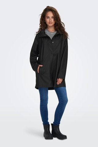 Ciré à capuche - Noir