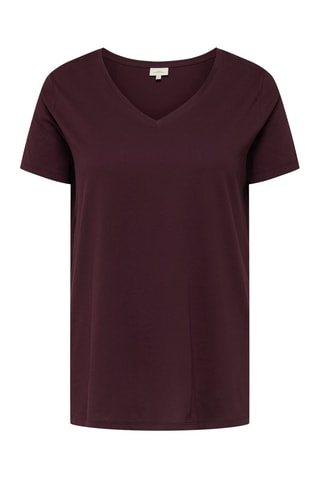 Top en coton biologique - Marron