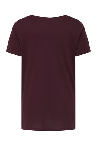 Top en coton biologique - Marron