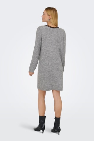 Robe pull - Gris clair chiné
