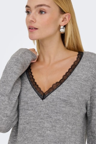 Robe pull - Gris clair chiné