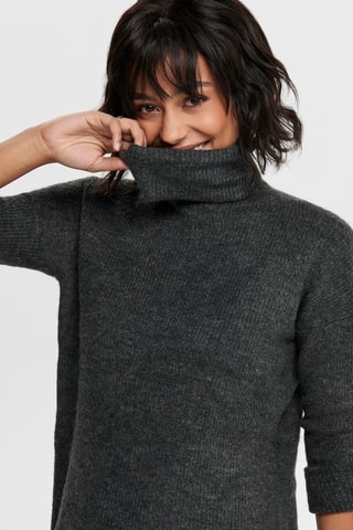 Robe pull - Gris foncé chiné