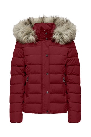 Doudoune à capuche - Bordeaux