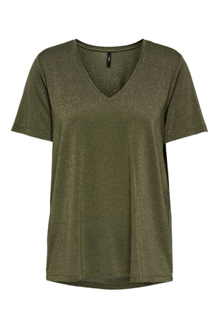 T-shirt en coton biologique - Kaki