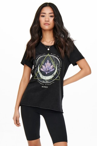 T-shirt en coton biologique - Noir