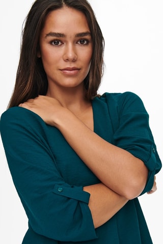 Blouse - Bleu pétrole