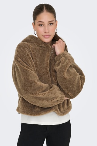 Sweat à capuche - Marron