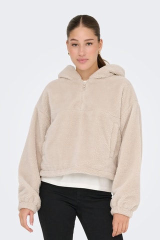 Sweat à capuche - Beige