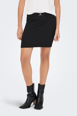 Jupe droite - Noir