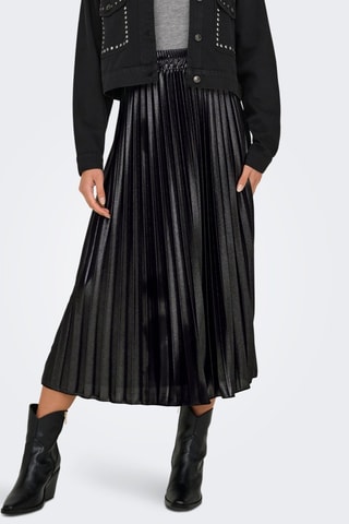 Jupe plissée - Noir