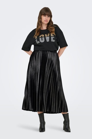 Jupe plissée - Noir
