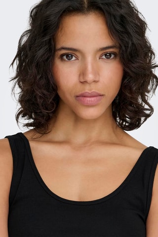 Débardeur en coton biologique - Noir