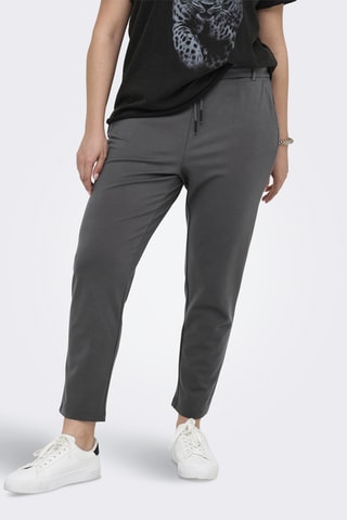 Pantalon regular - Gris foncé