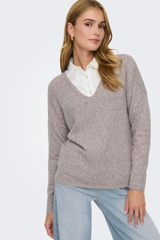 Pull - Taupe chiné