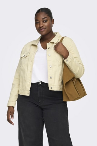 Veste en jean - Ecru