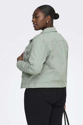 Veste en jean - Vert d’eau