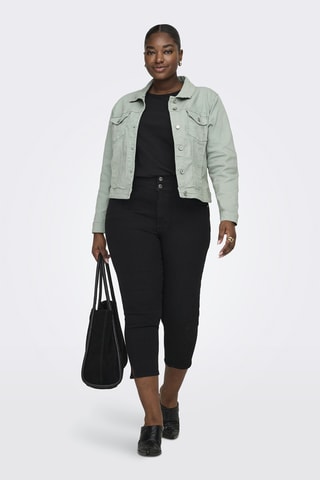 Veste en jean - Vert d’eau