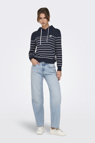 Sweat à capuche - Bleu marine