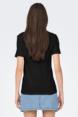 T-shirt en coton biologique - Noir