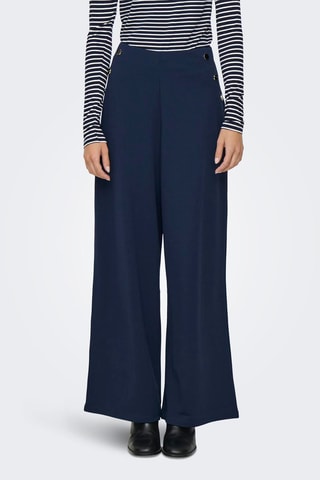 Pantalon regular - Bleu marine