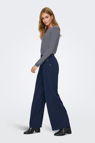 Pantalon regular - Bleu marine