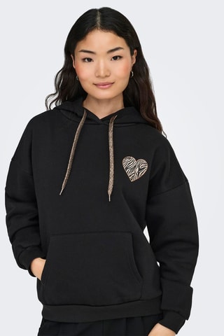 Sweat à capuche - Noir