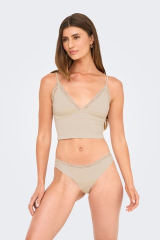 Crop top - Taupe