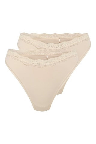 2 tangas - Beige