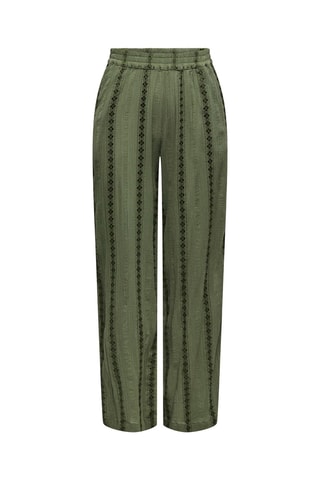 Pantalon loose - Vert