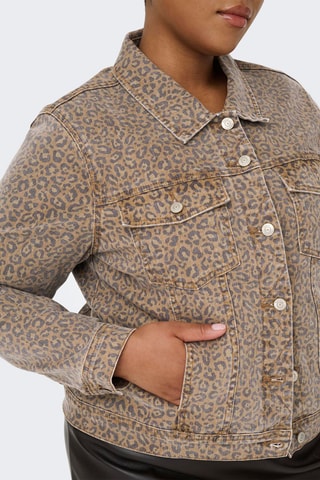 Veste en jean - Marron