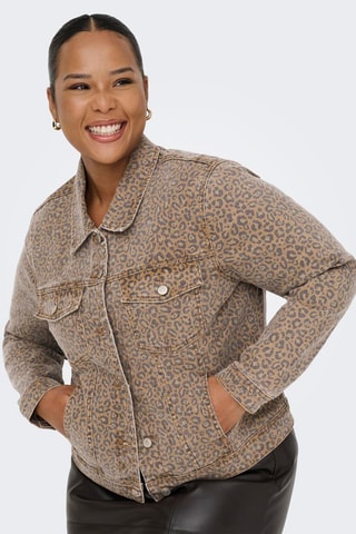 Veste en jean - Marron