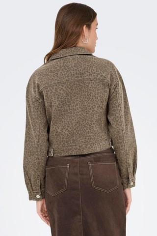 Veste en jean - Marron