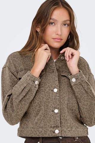 Veste en jean - Marron