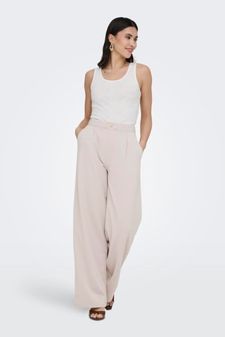 Pantalon regular - Gris clair