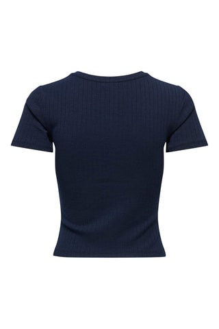 T-shirt slim - Bleu nuit