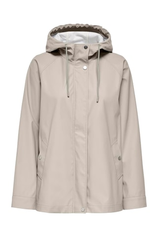 Imperméable à capuche - Beige