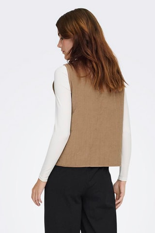 Veste sans manches - Marron