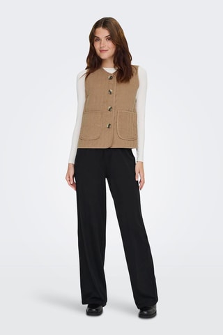 Veste sans manches - Marron