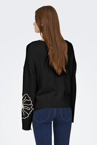 Pull - Noir et écru