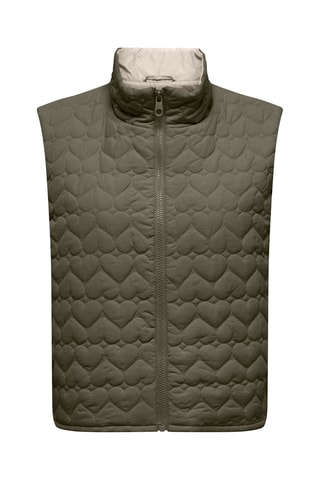 Doudoune sans manches - Marron