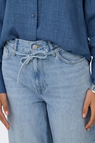 Jean wide legs - Bleu