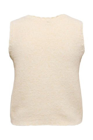 Gilet sans manches - Ecru